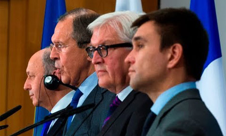 encuentro en berlin rusia alemania ucrania francia “Progreso tangible” en el encuentro de Berlín